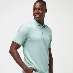 Travis Mathew The Zinna Heather-Beryl-Green Clearance