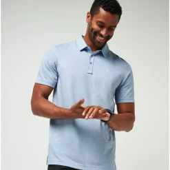 Travis Mathew The Zinna Heather-Light-Blue Sale