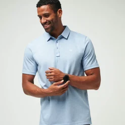 Travis Mathew The Zinna Heather-Light-Blue Sale