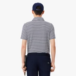 Lacoste Thin Stripe Blå Vit Navy/White (525) Discount