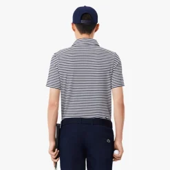 Lacoste Thin Stripe Blå Vit Navy/White (525) Discount
