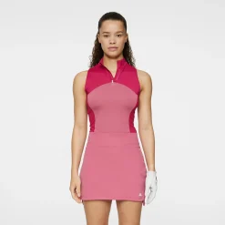 J.Lindeberg Tiana Sleeveless Top Rose-Wine Sale