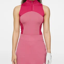 J.Lindeberg Tiana Sleeveless Top Rose-Wine Sale