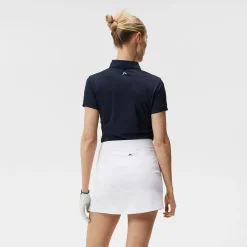 J.Lindeberg Tour Tech Golf Polo Blå JL Navy New