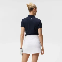 J.Lindeberg Tour Tech Golf Polo Blå JL Navy New