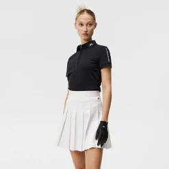 J.Lindeberg Tour Tech Golf Polo Svart Black New