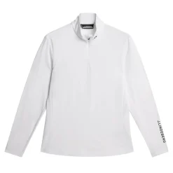 J.Lindeberg Tour Tech Mid Layer Vit White