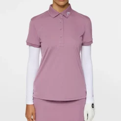 J.Lindeberg Tour Tech Polo Very-Grape Clearance