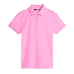 J.Lindeberg Tour Tech Polo Eosine-Pink Hot