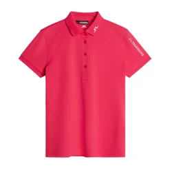 J.Lindeberg Tour Tech Polo Röd Azalea Outlet
