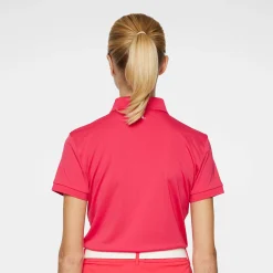 J.Lindeberg Tour Tech Polo Röd Azalea Outlet
