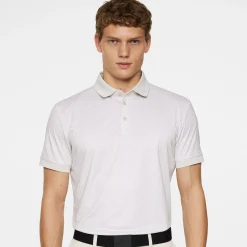 J.Lindeberg Tour Tech Print Polo Shadow-Bridge-Moonbeam-S Online