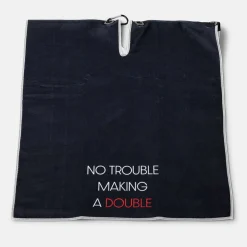 Bogeys & Birdies Tour Towel Black No Trouble Hot