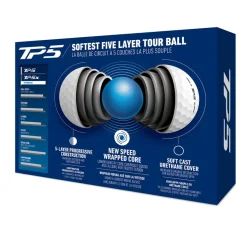 TaylorMade TP5 Vit White