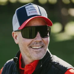 Bogeys & Birdies Trucker No Trouble Making a Double Blå Röd Vit Navy/Red/White