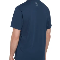 PGA Tour T-Shirt Graphic Crew: Blå Navy (413) New