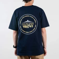 The Gimme Tour T-Shirt Hoffa´s Leveling Service Blå Navy Online