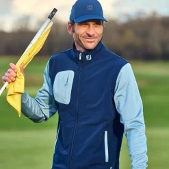 FootJoy Ts Hybrid Jacket Navy - Grey Hot