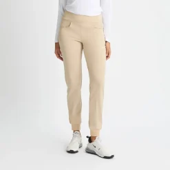 Röhnisch Twill Stretch Pull On Pant Beige Safari Clearance
