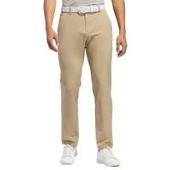 Adidas Ultimate365 Tapered Golf Trousers Beige Hemp New