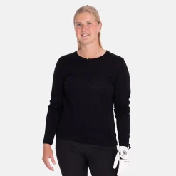 Ivanhoe Underwool Merino Long Sleeve Svart Svart (015) Discount
