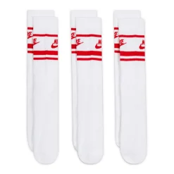 Nike U Nk Nsw Everyday Essential Cr White-University Red-University Red Hot