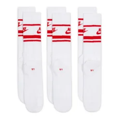 Nike U Nk Nsw Everyday Essential Cr White-University Red-University Red Hot