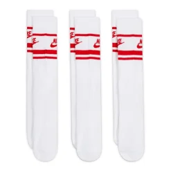 Nike U Nk Nsw Everyday Essential Cr White-University Red-University Red Hot