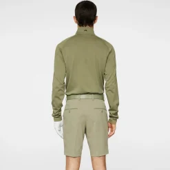 J.Lindeberg Vent Shorts Oil-Green Outlet