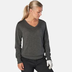 Cutter & Buck Vernon V-Neck Merino Grå Antracite (955) Hot