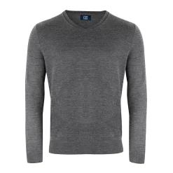 Cutter & Buck Vernon V-Neck Merino Grå Antracite (955)