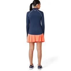 Original Penguin Veronica 1/4 Zip Blå Navy (417 BlackIris) Clearance