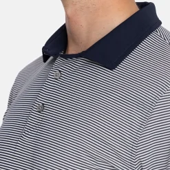Cutter & Buck Virtue Polo Stripes Blå Navy (580) Clearance