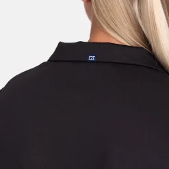Cutter & Buck Virtue Polo V-Neck Svart Svart (99) Clearance