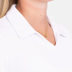 Cutter & Buck Virtue Polo V-Neck Vit Vit (00) Sale