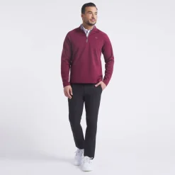 Puma Waffle Fleece ¼ Zip Ruby-Shimmer New