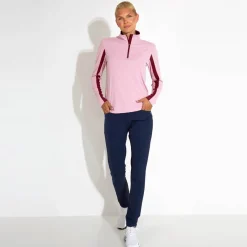 Abacus W Aloha Uv Longsleeve 879-Dusty-Pink Best