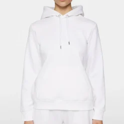 J.Lindeberg W Alpha Hood Vit White Hot