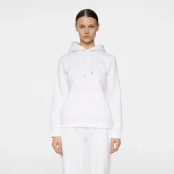 J.Lindeberg W Alpha Hood Vit White Hot