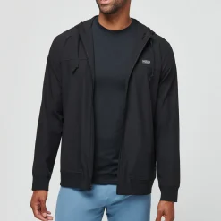 Travis Mathew Wanderlust Hoodie Svart Black Online