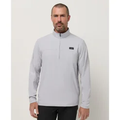 Travis Mathew Wanderlust Qtr Zip Micro-Chip Hot