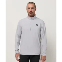 Travis Mathew Wanderlust Qtr Zip Micro-Chip Hot