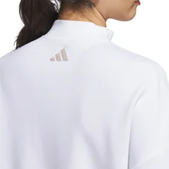 Adidas W Beyond Spacer Mock Layer Sweatshirt Vit White Discount