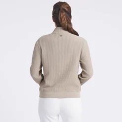 Puma W Boulder 1/2 Snap Pullover Ice-Coffee Clearance