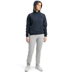 Abacus W Bounce Waterproof Hoodie Blå 300-Navy Outlet