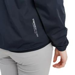 Abacus W Bounce Waterproof Hoodie Blå 300-Navy Outlet