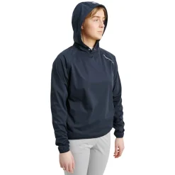 Abacus W Bounce Waterproof Hoodie Blå 300-Navy Outlet