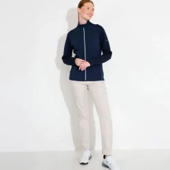 Abacus W Carden Midlayer Jkt Blå 300-Navy Best