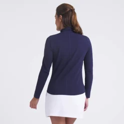 Puma W Charlotte Modalon Ls Top Deep-Navy Hot
