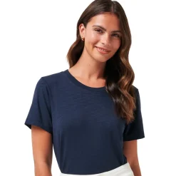 Travis Mathew W Cloud Tee Navy-Blazer